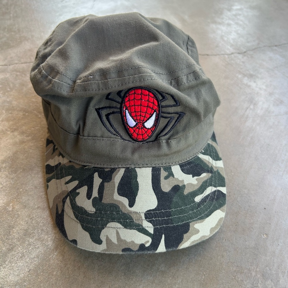 Spider-Man Cadet Military Kids Camouflage Hat